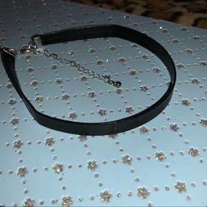 Black leather choker 🖤